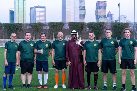 بطولة سفراء الدوحة لكرة القدم تحتفي بالتعاون الدولي بالشراكة مع مؤسسة الجيل المبهر